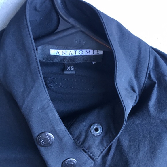 ANATOMIE BLACK LONG SLEEVE BUTTON DOWN “NEVER WORN” - Picture 5 of 6
